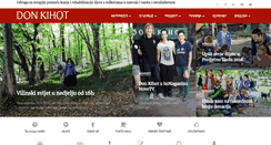 Desktop Screenshot of donkihot.hr